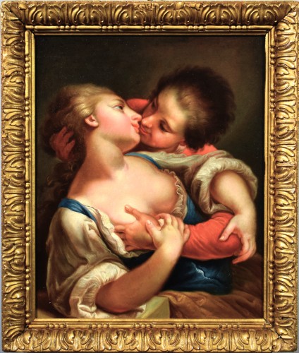 Sapphic Erotic Scene - Felice Boscaratti (1721 – 1807)